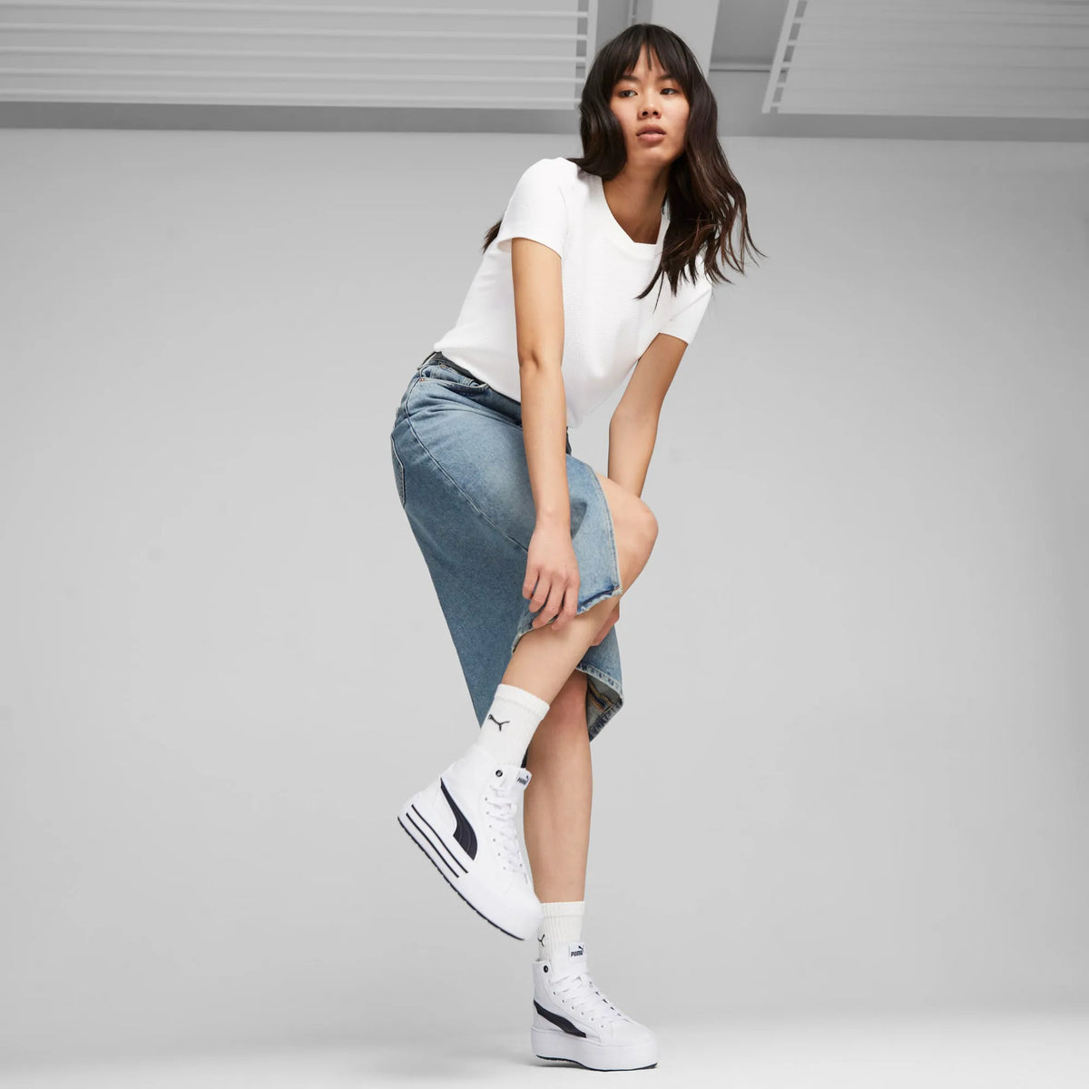 PUMA White-PUMA Black
