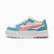 PUMA White-Pinkscape-Aqua