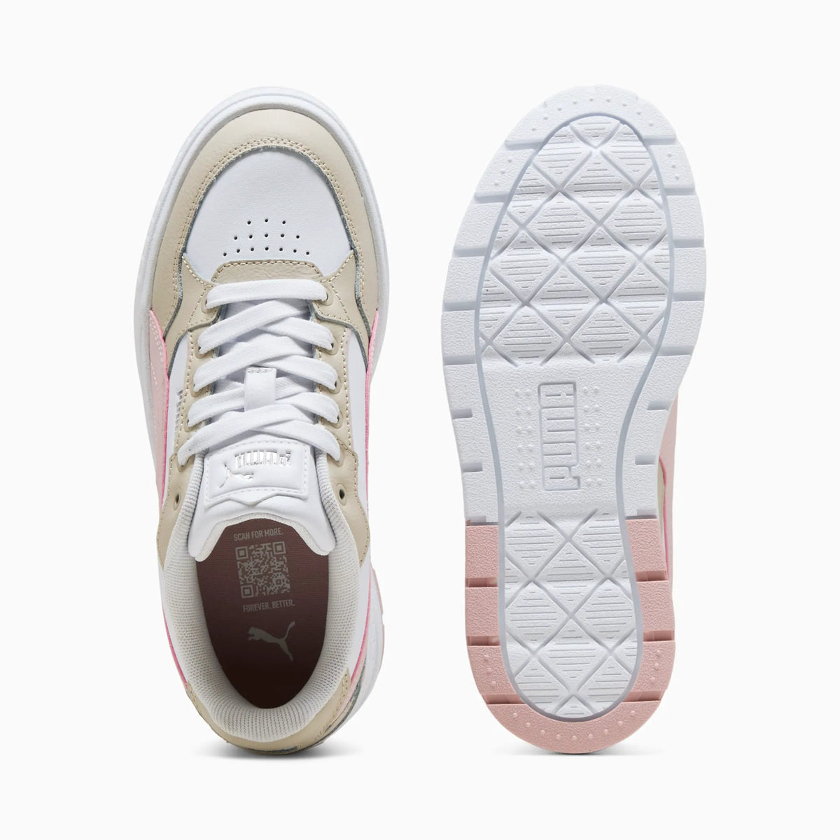 PUMA White-Mauve Mist-Desert Dust