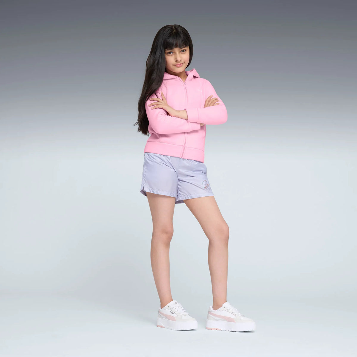 PUMA White-Mauve Mist-Feather Gray