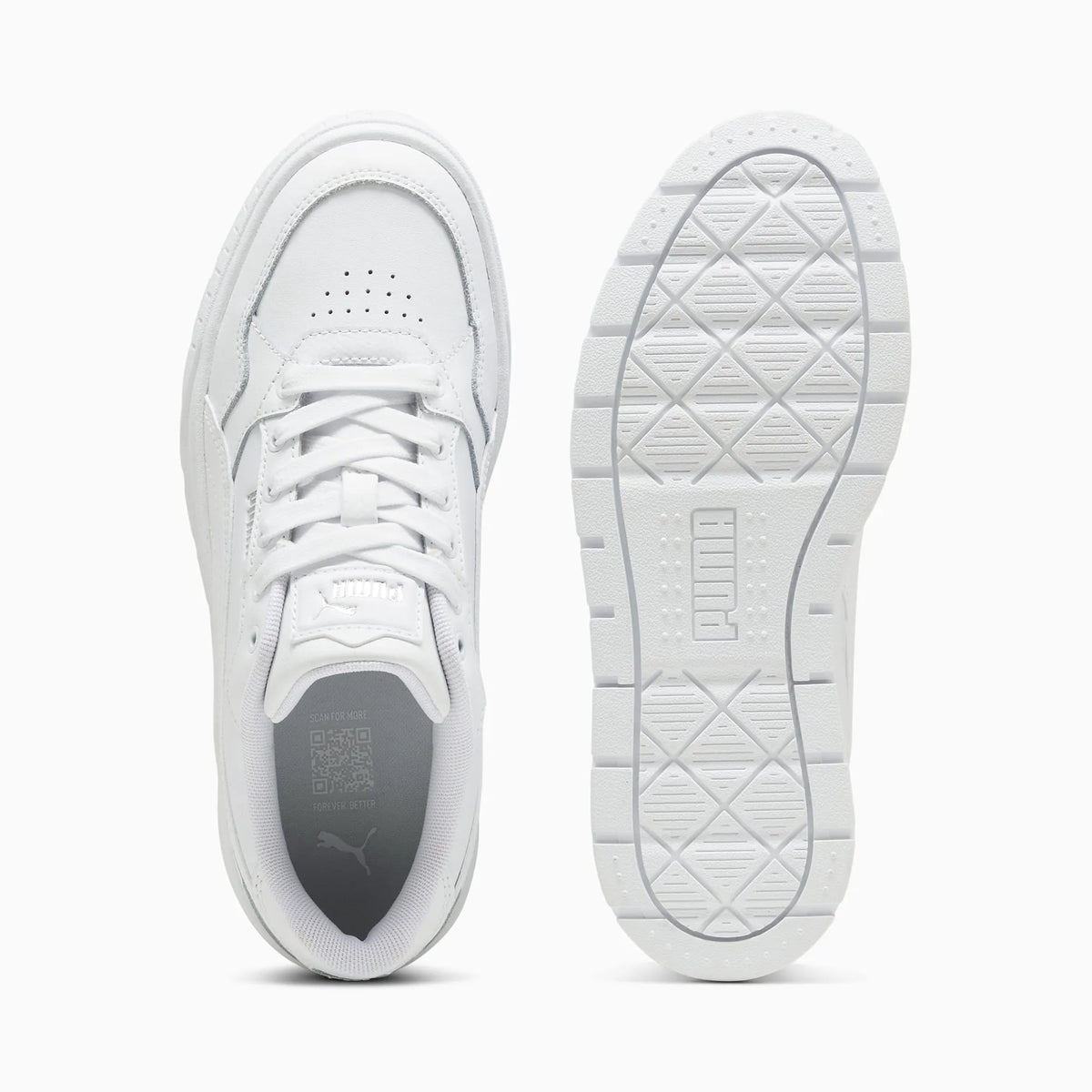 PUMA White-PUMA White-PUMA Silver