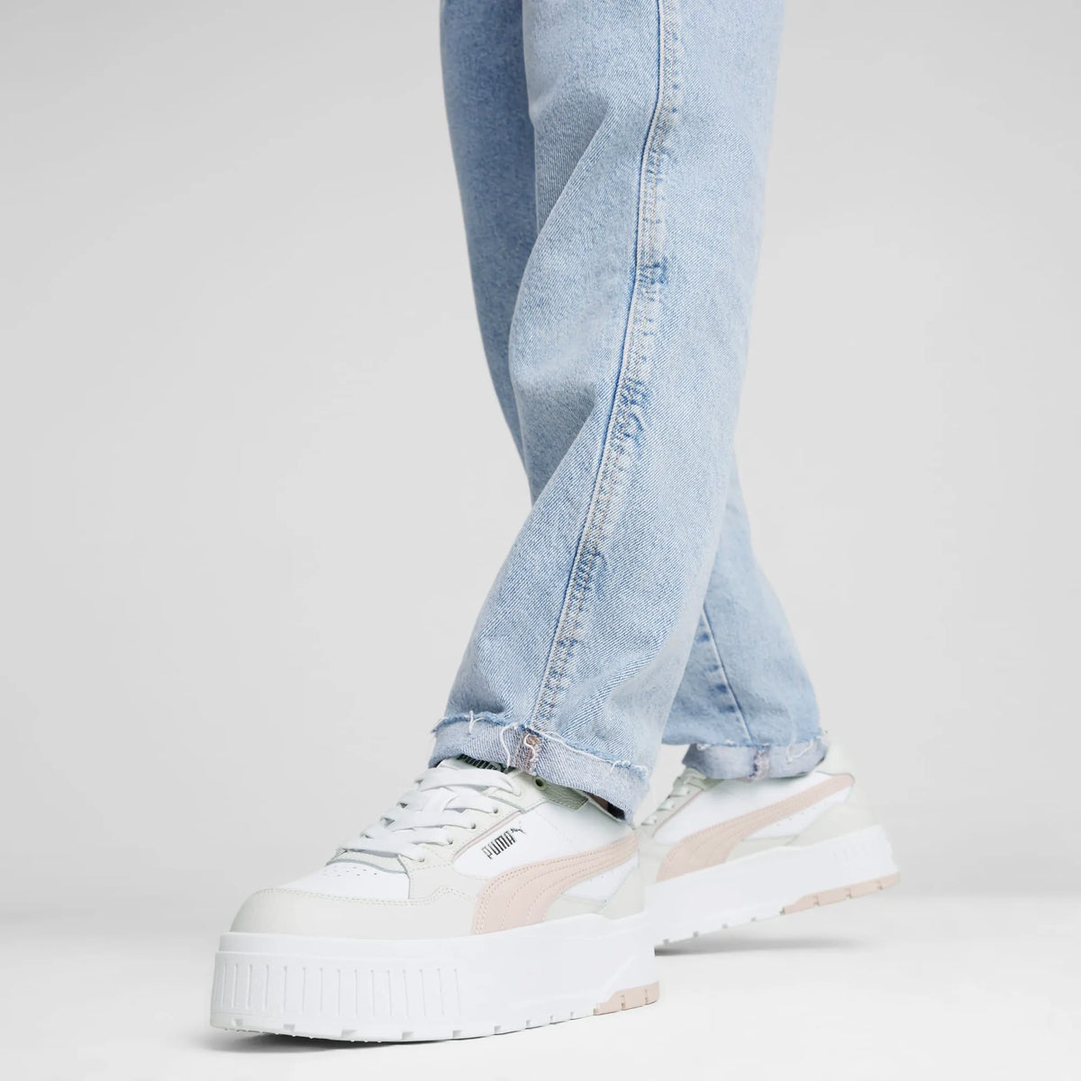 PUMA White-Mauve Mist-Feather Gray