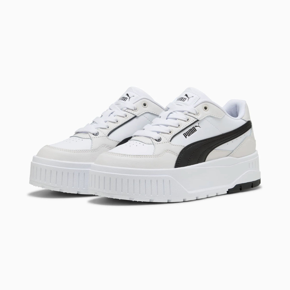 PUMA White-PUMA Black-Feather Gray
