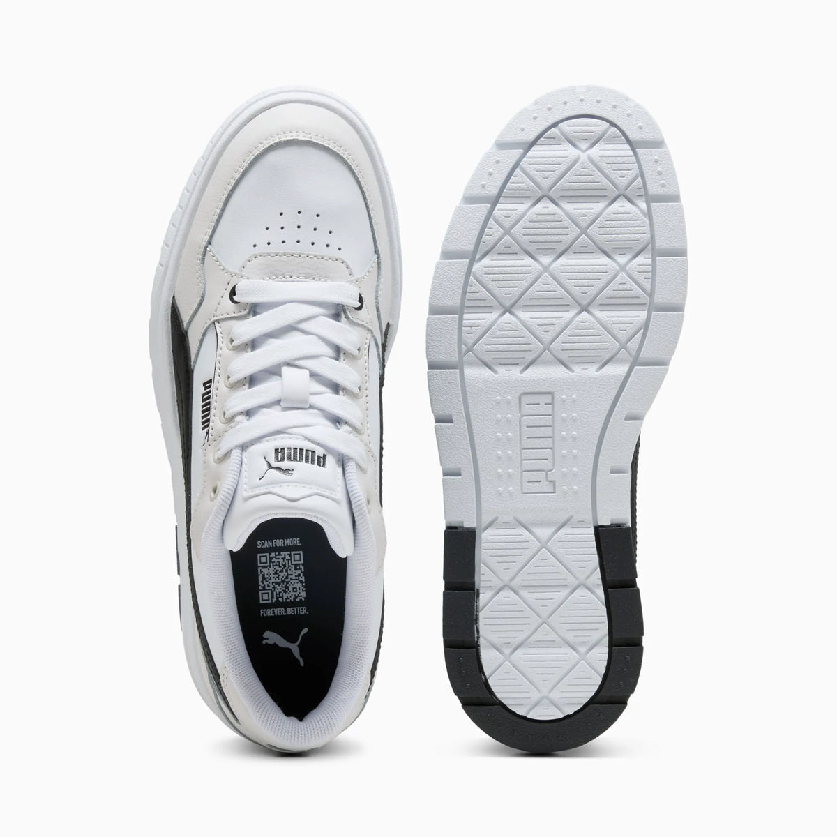 PUMA White-PUMA Black-Feather Gray
