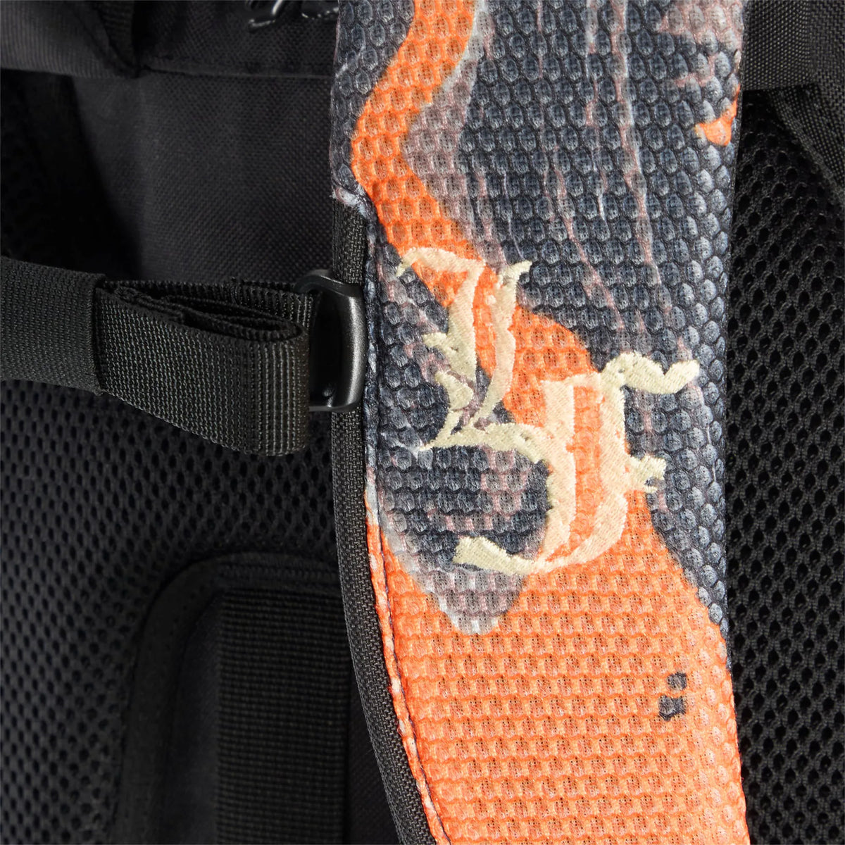 Flat Dark Gray-Galactic Gray-Orange Glo-AOP