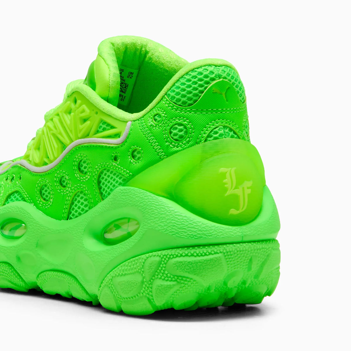 Fluro Green Pes-Green Glare
