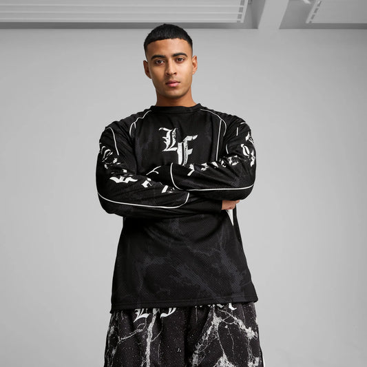 PUMA Black-Flat Medium Gray AOP