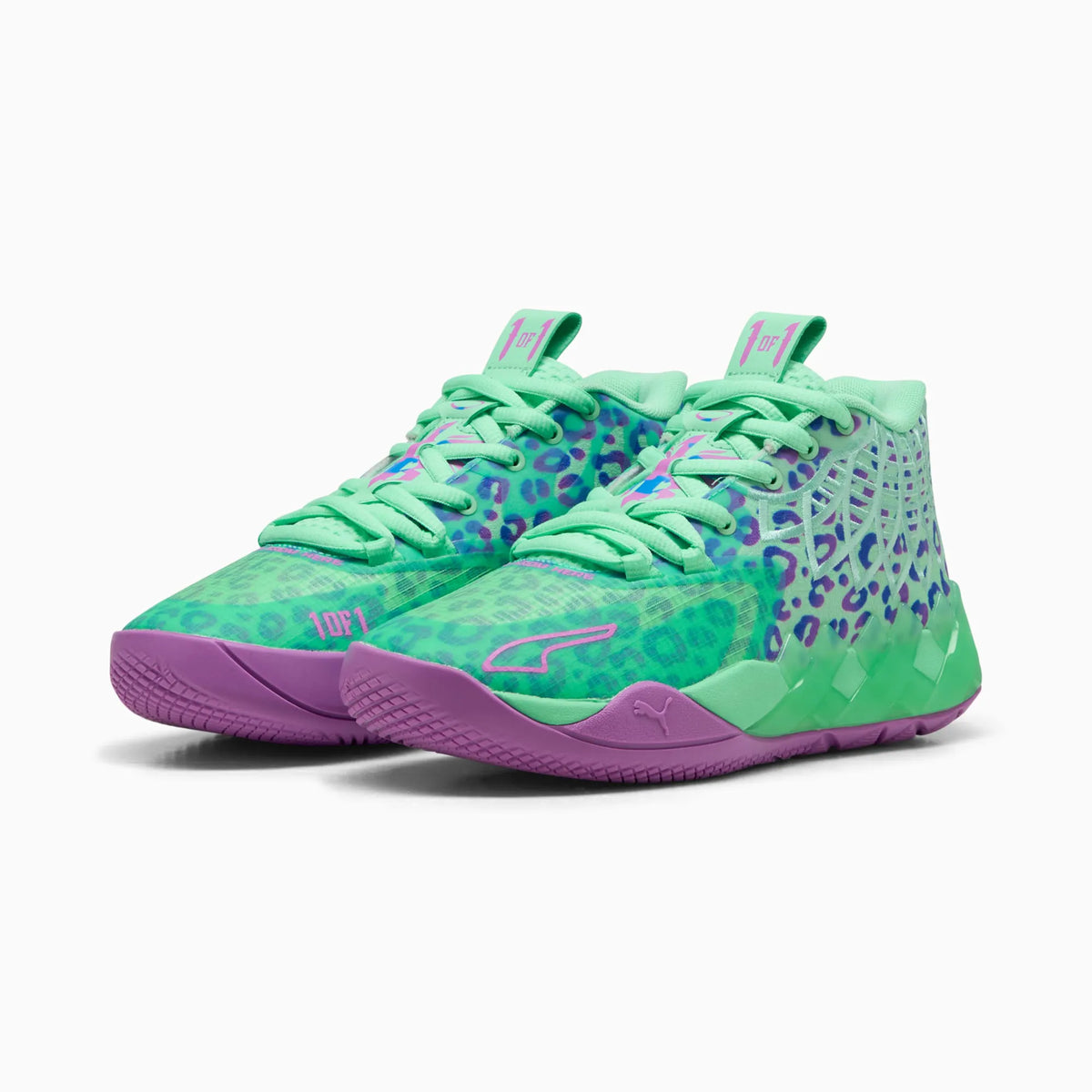 Green Glimmer-Pure Magenta-Hyperlink Blue
