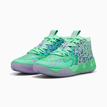 Green Glimmer-Pure Magenta-Hyperlink Blue