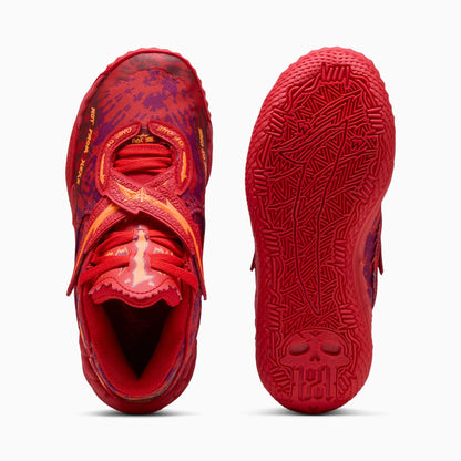 PUMA Red-Magenta Gleam-Fluro Orange Pes