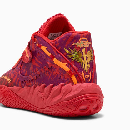 PUMA Red-Magenta Gleam-Fluro Orange Pes
