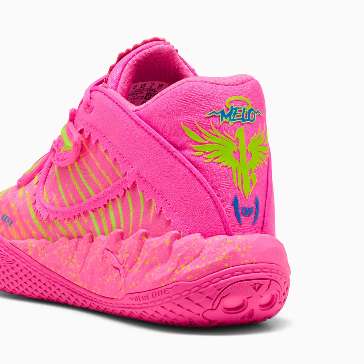 Poison Pink-Ultra Blue-Yellow Alert