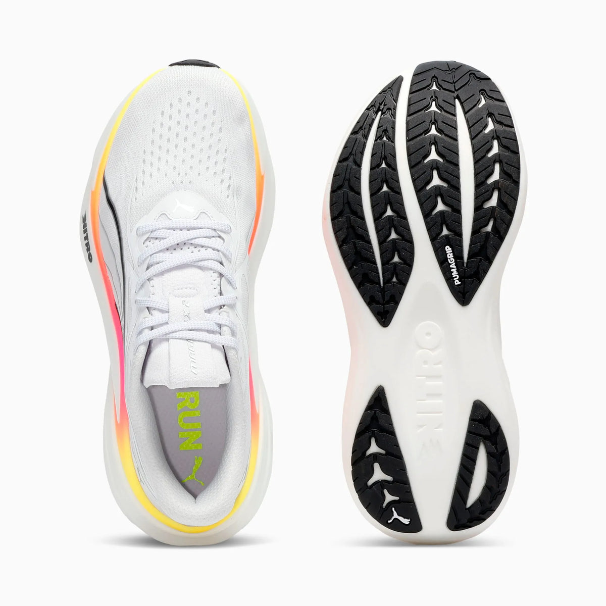 PUMA White-Glowing Red-Sun Stream
