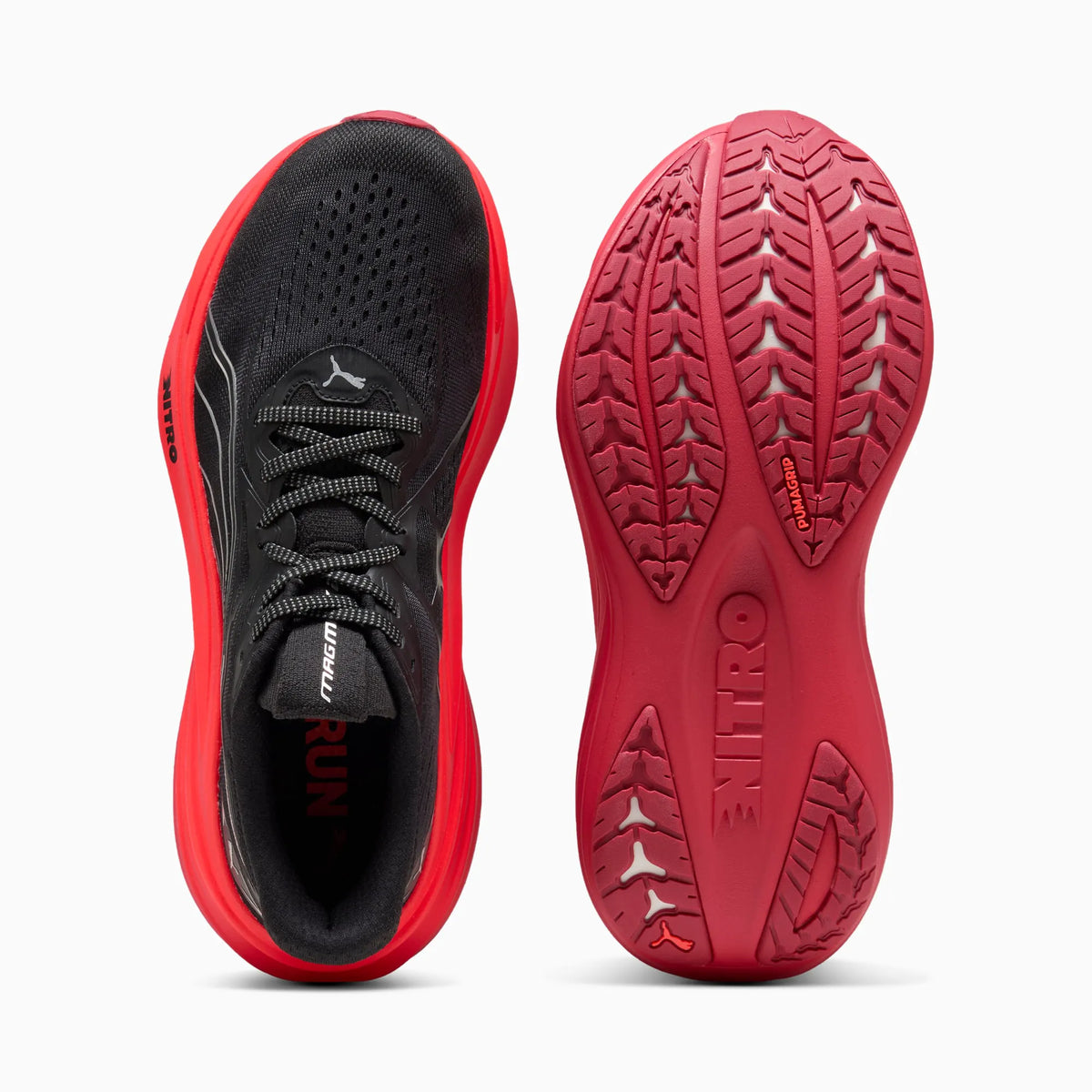 PUMA Black-Ultra Red