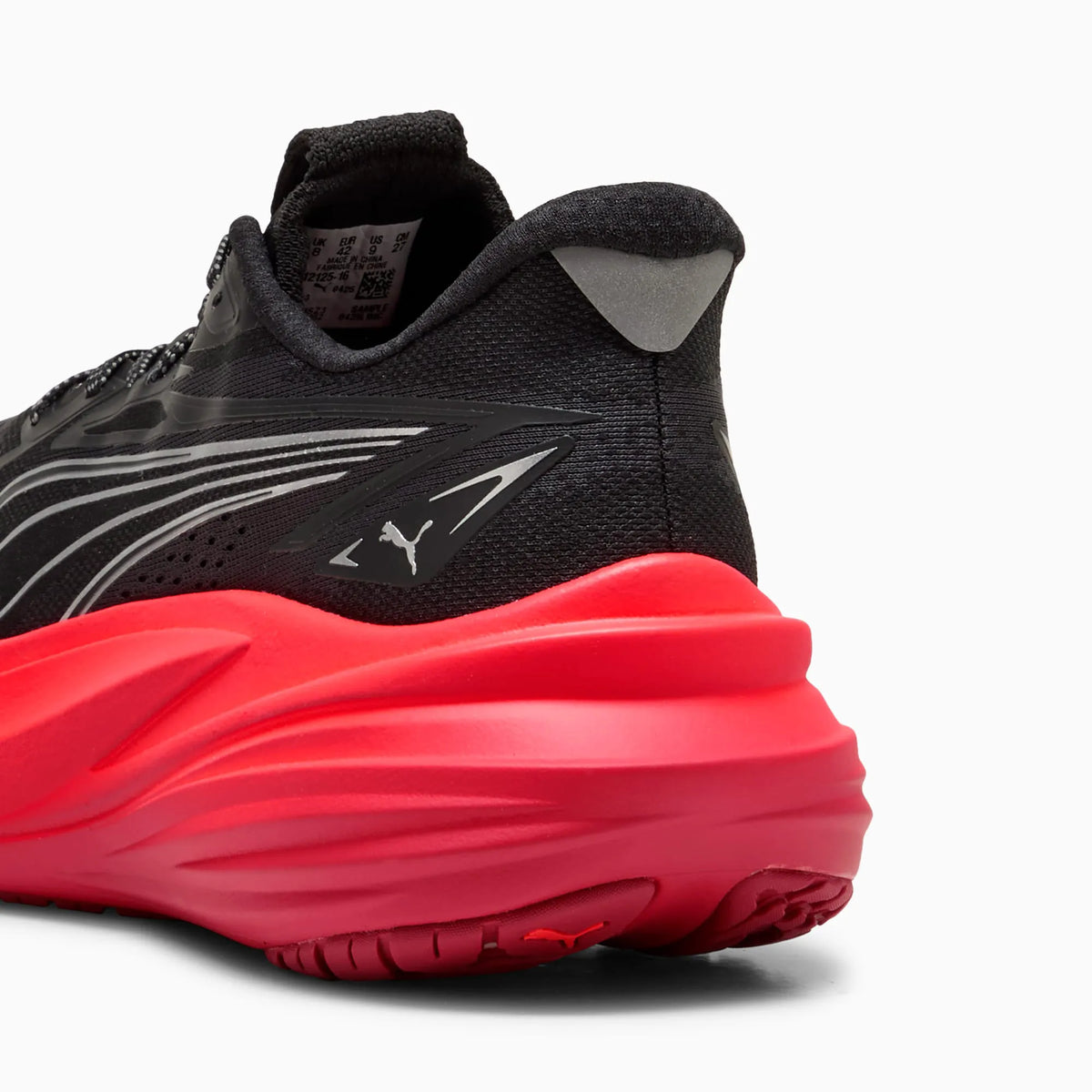 PUMA Black-Ultra Red