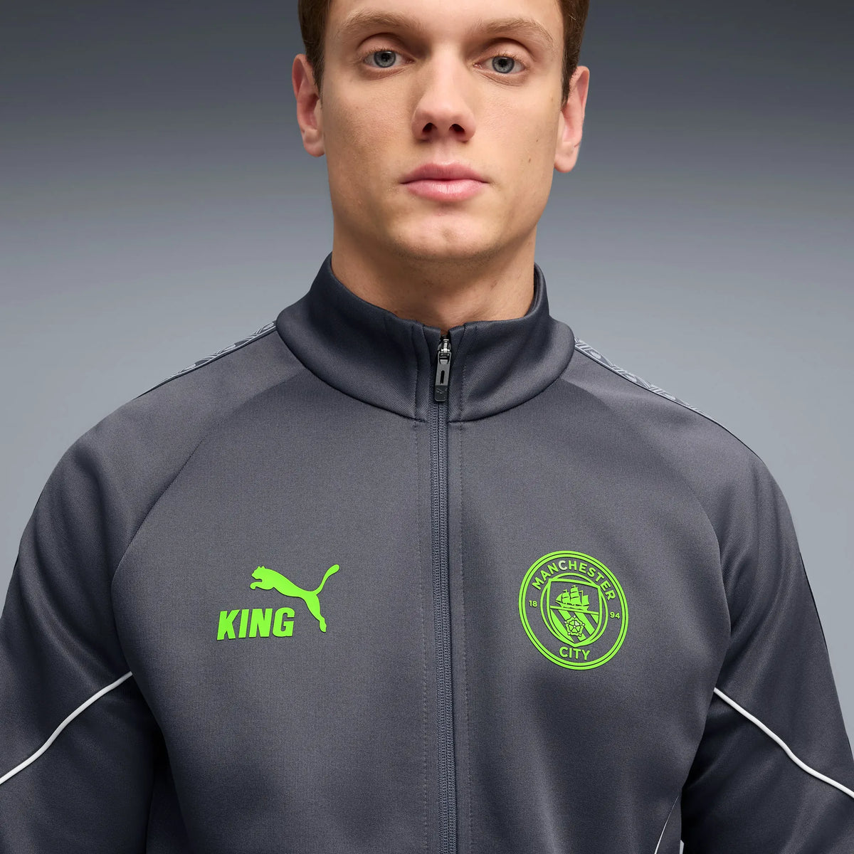 Galactic Gray-Pro Green