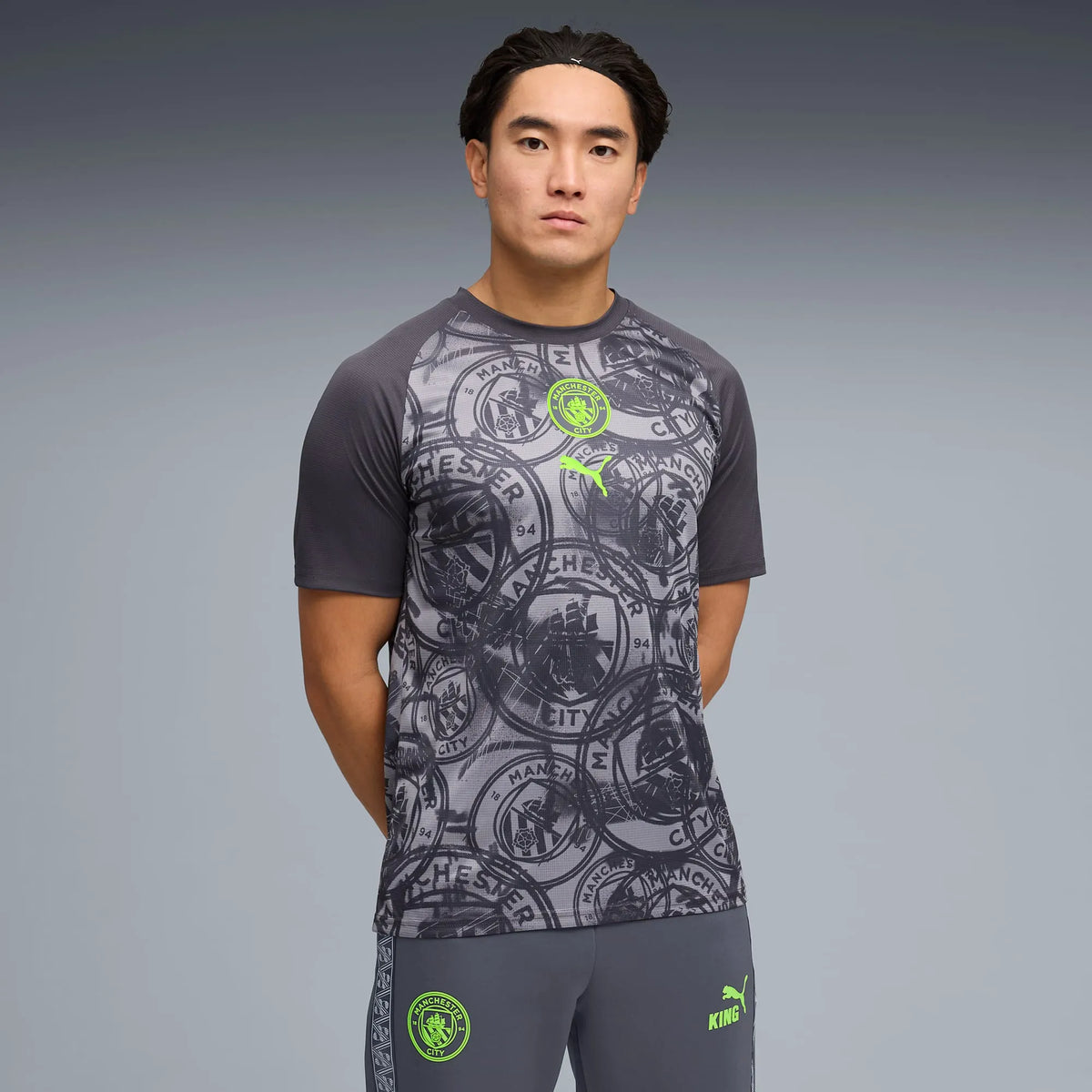 Galactic Gray-Pro Green