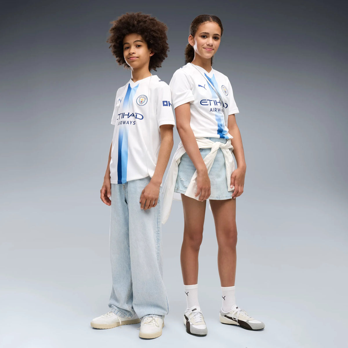 PUMA White-Blazing Blue