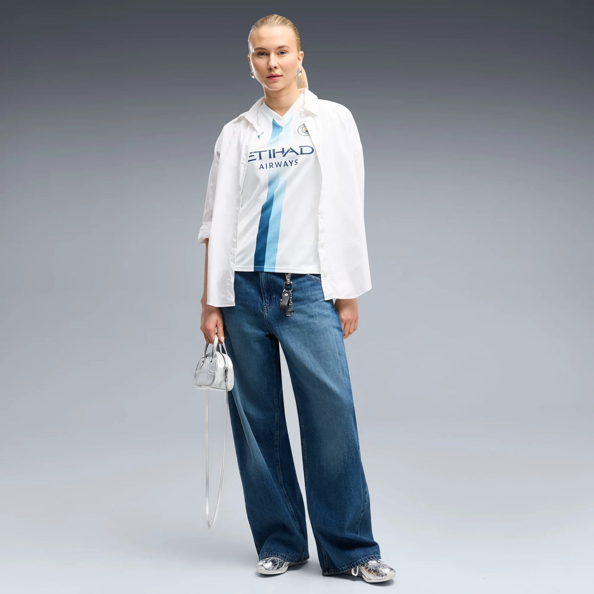 PUMA White-Blazing Blue