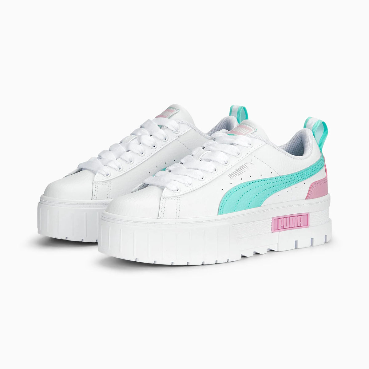 PUMA White-Mint-Lilac Chiffon