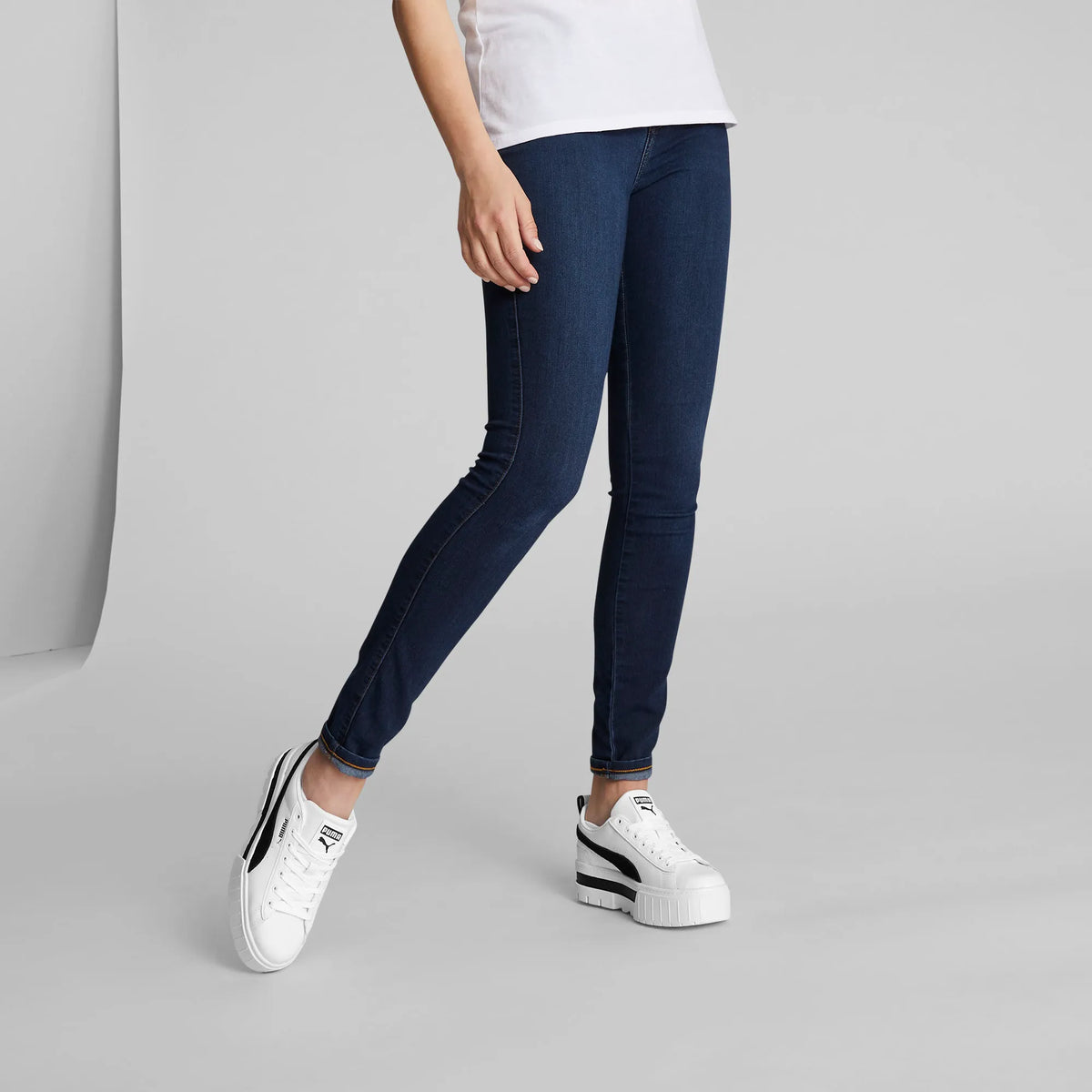 Puma White-Puma Black