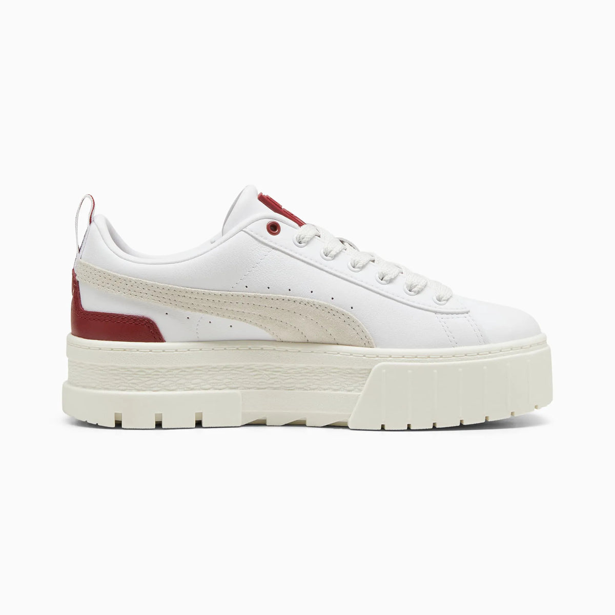 PUMA White-Intense Red