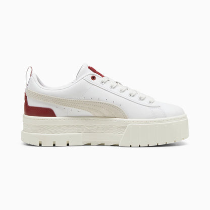PUMA White-Intense Red