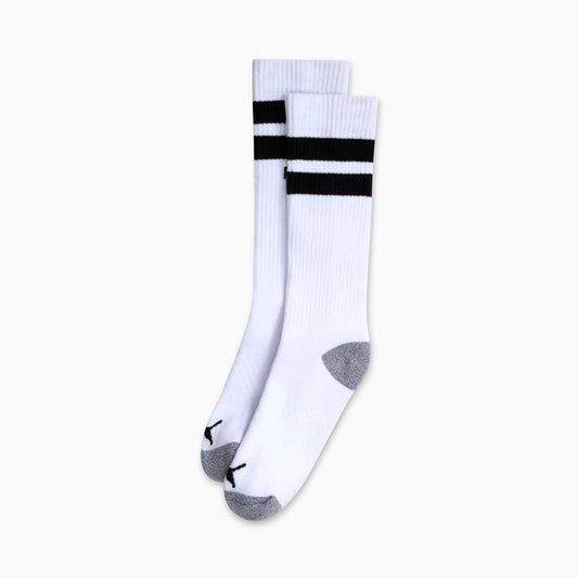 WHITE / BLACK