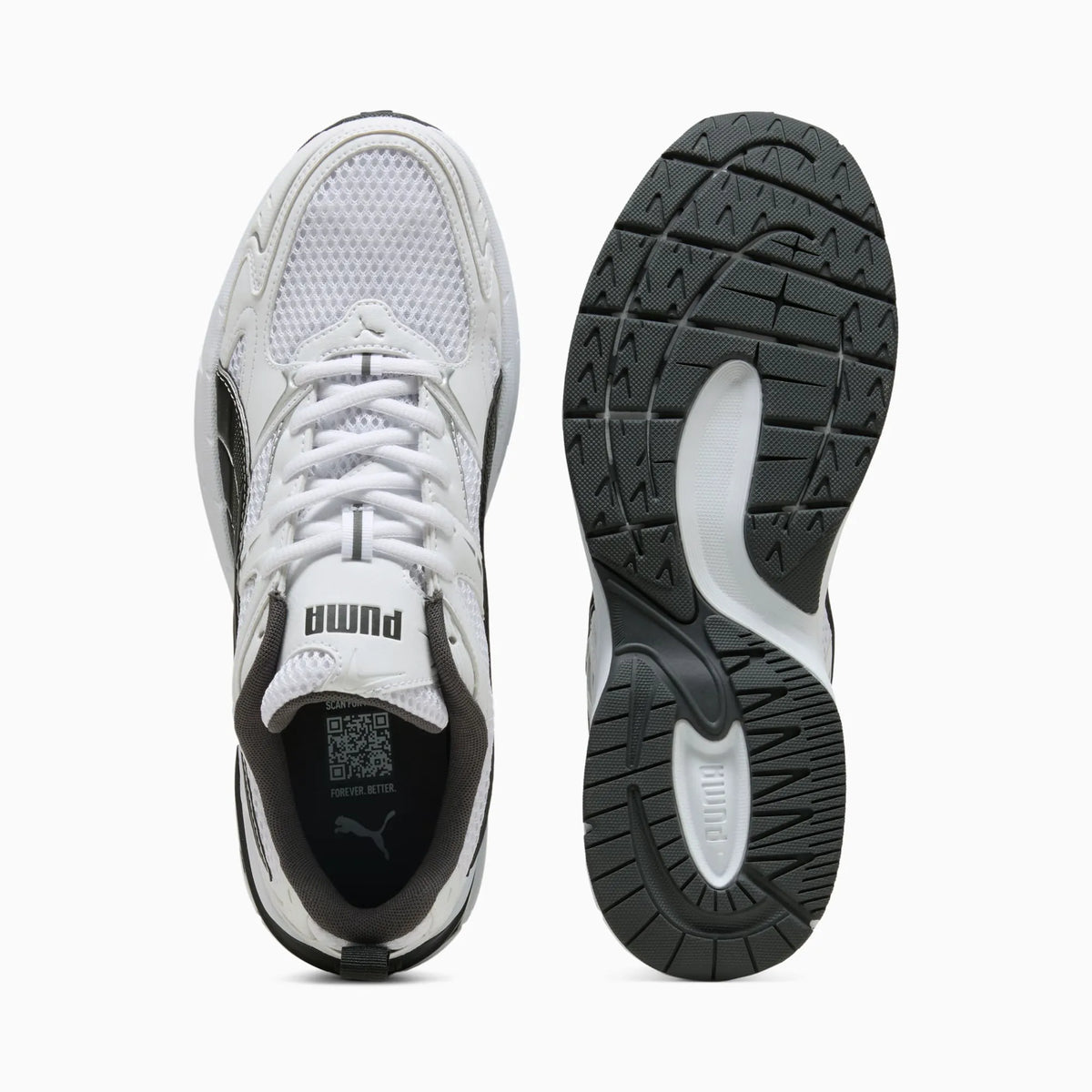 PUMA White-PUMA Black-PUMA Silver