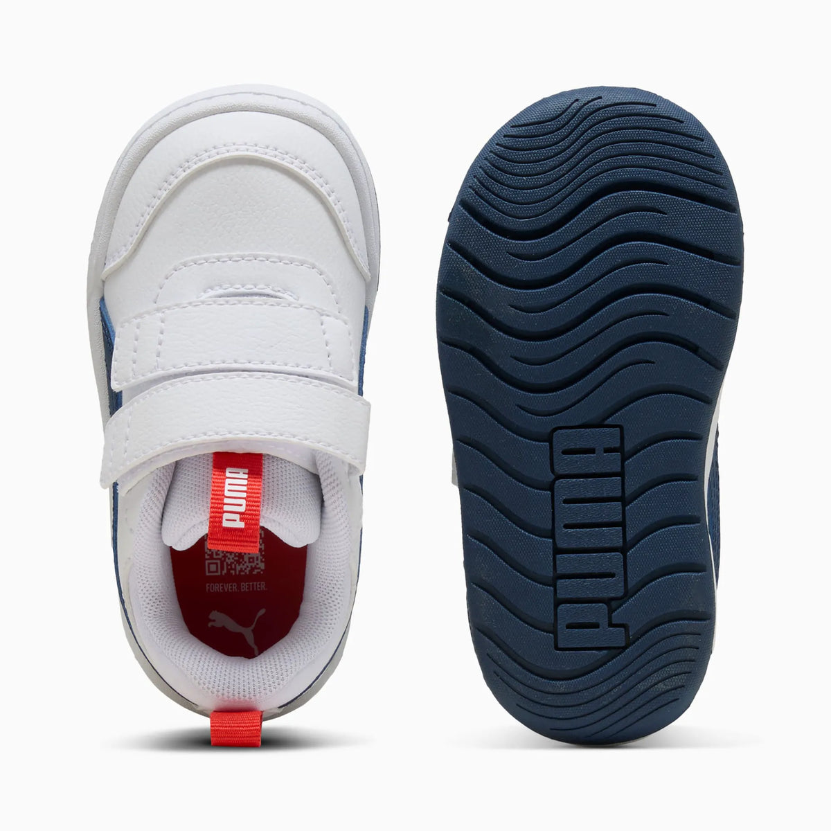 PUMA White-Persian Blue