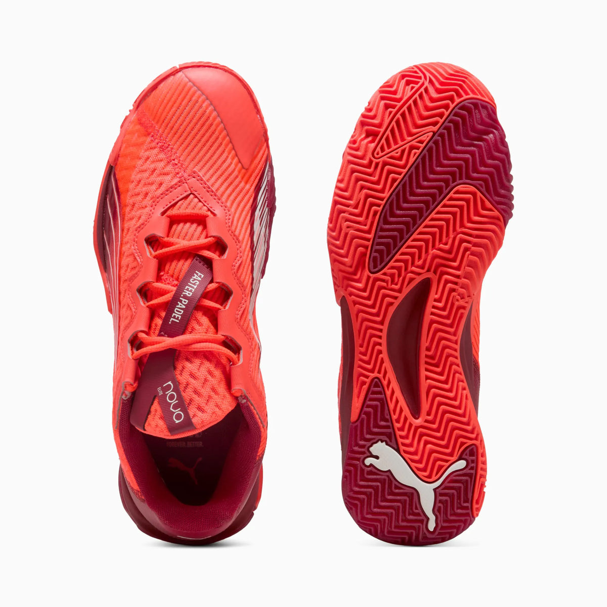 Glowing Red-Dark Crimson-PUMA White