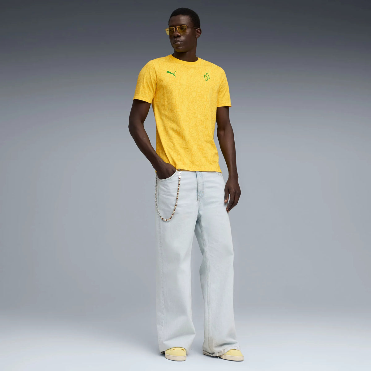 Pelé Yellow-PUMA Green-Tangerine