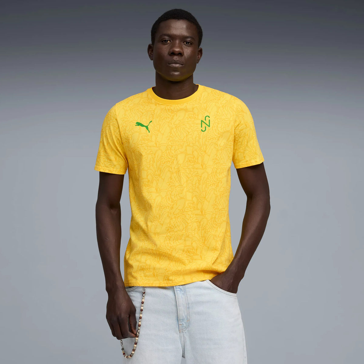 Pelé Yellow-PUMA Green-Tangerine