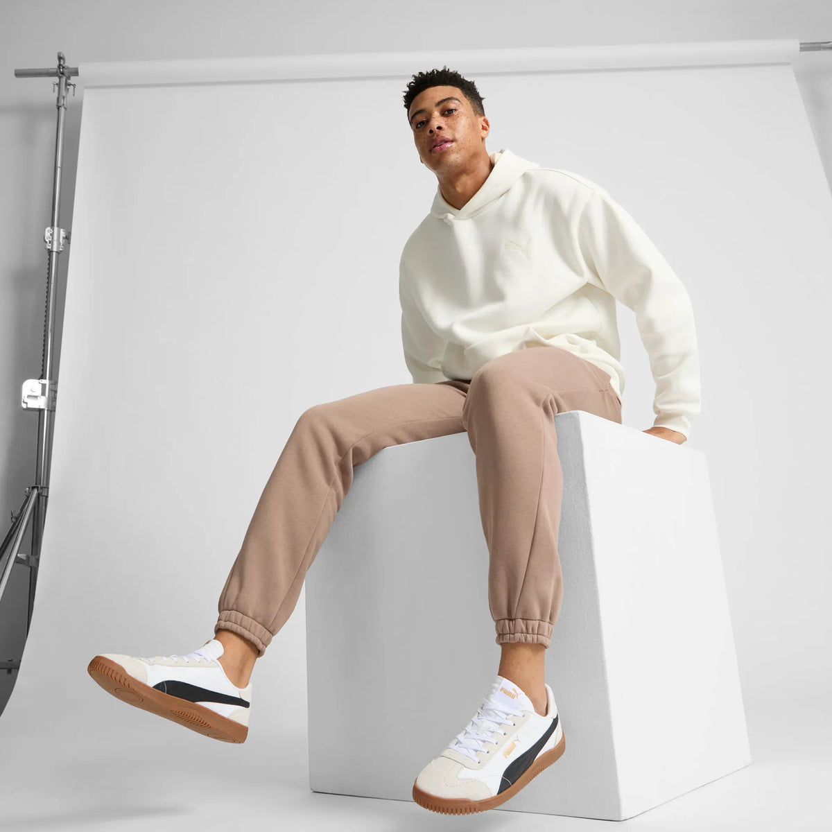 PUMA White-PUMA Black-Feather Gray