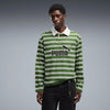 Earthy Green-Striped