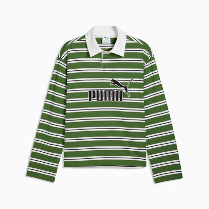 Earthy Green-Striped