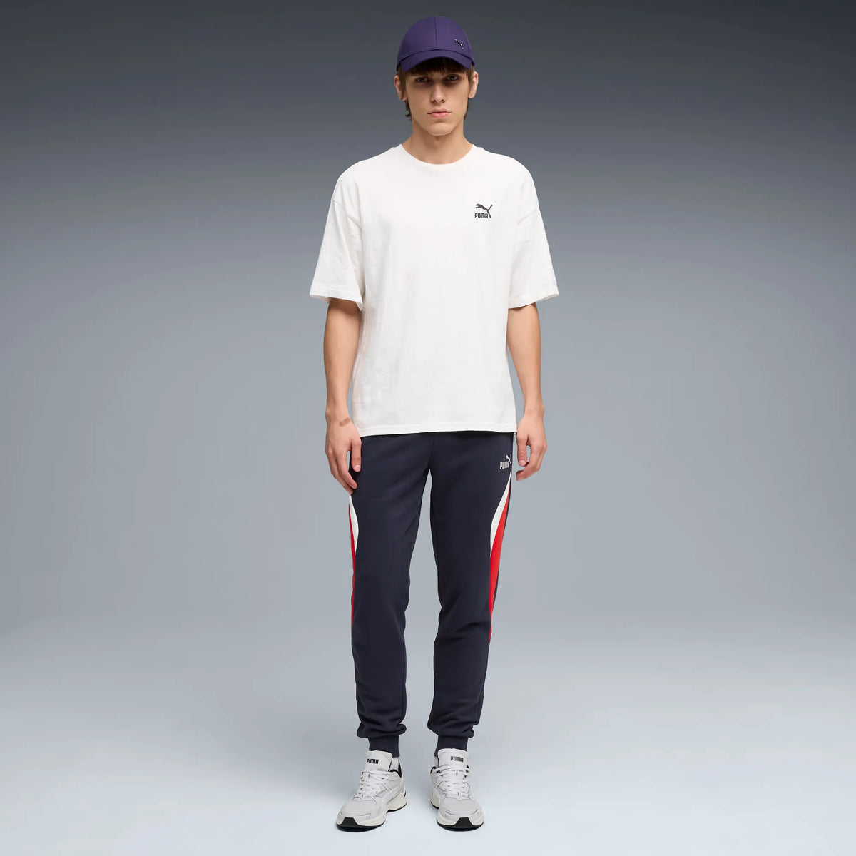 New Navy-Red