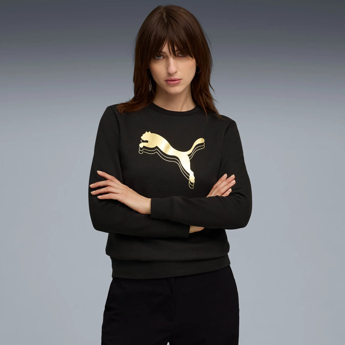 PUMA Black-metallic gold
