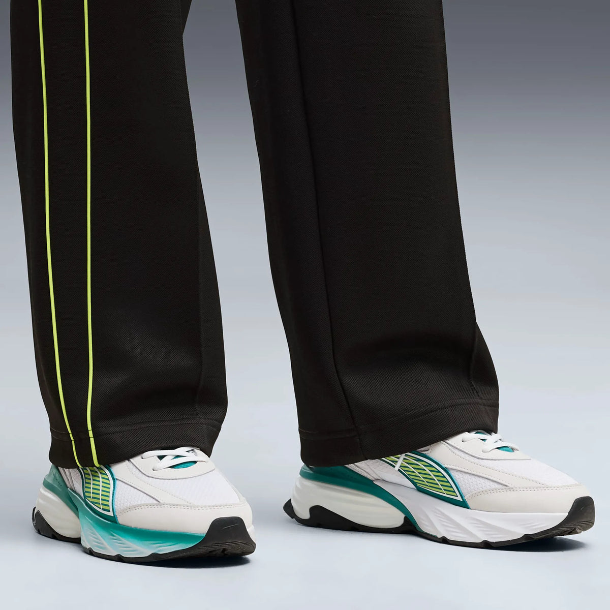 PUMA White-Lime Shimmer