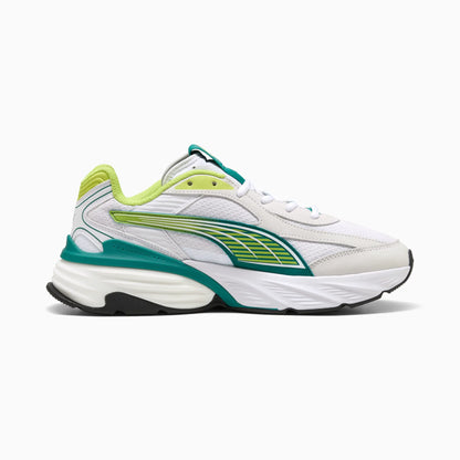 PUMA White-Lime Shimmer