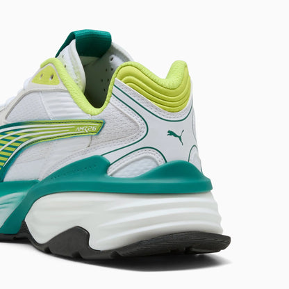 PUMA White-Lime Shimmer
