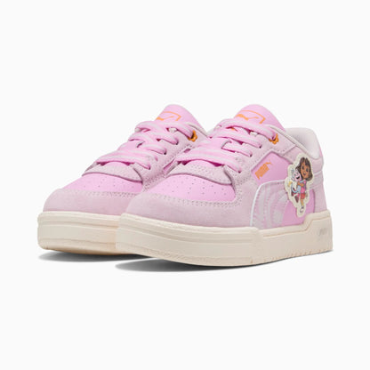 Powder Pink-Chambray Blue