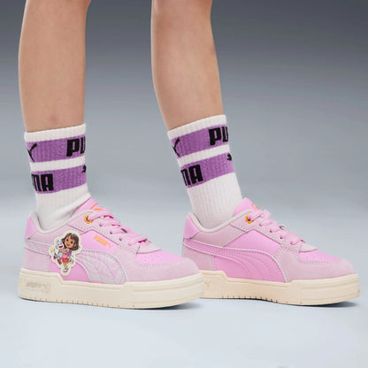 Powder Pink-Chambray Blue