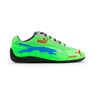 Fluro Green Pes-Racing Blue-PUMA Black