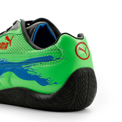 Fluro Green Pes-Racing Blue-PUMA Black