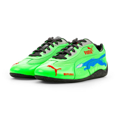Fluro Green Pes-Racing Blue-PUMA Black