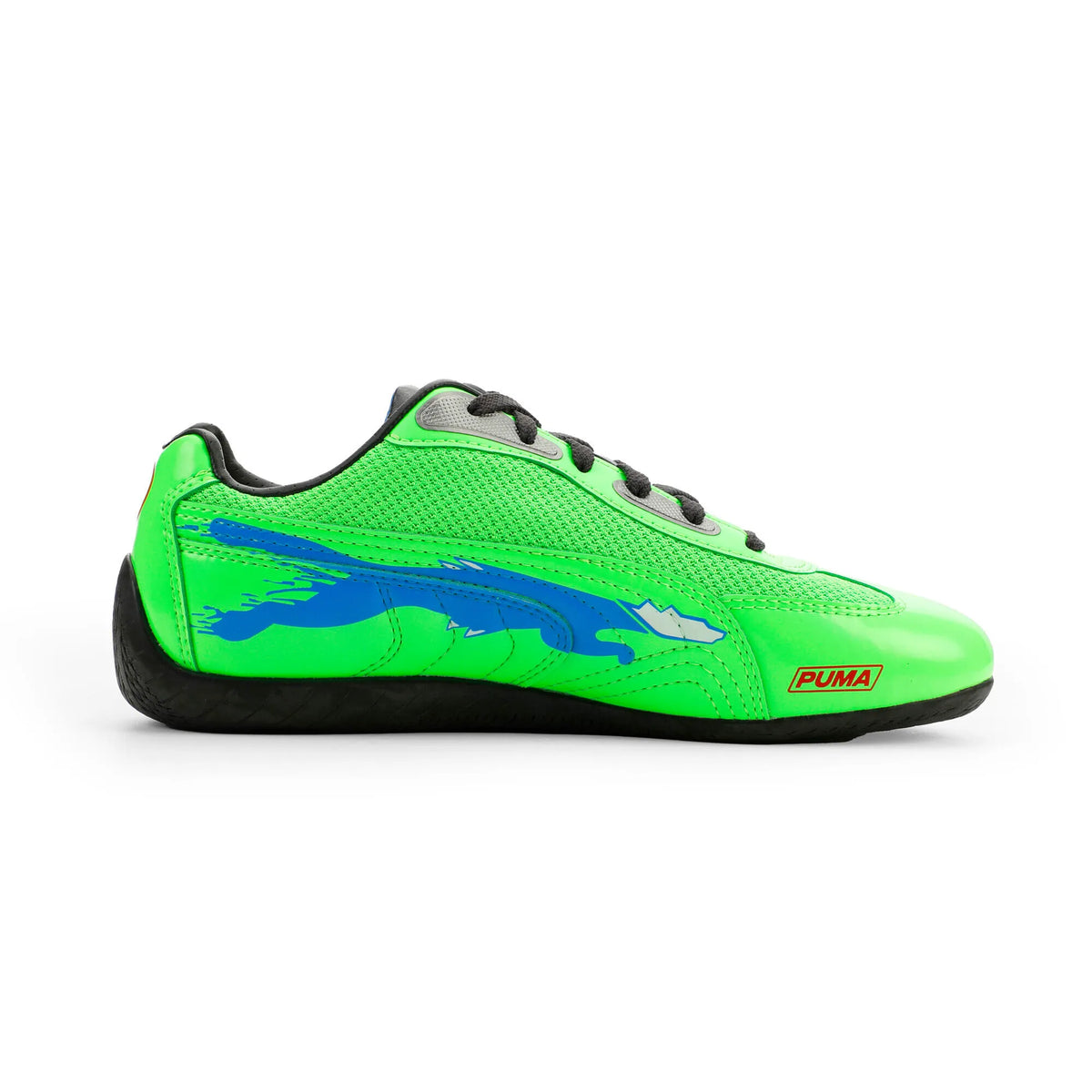Fluro Green Pes-Racing Blue-PUMA Black
