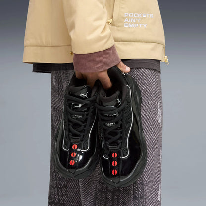 PUMA Black-Bright Mango Yellow
