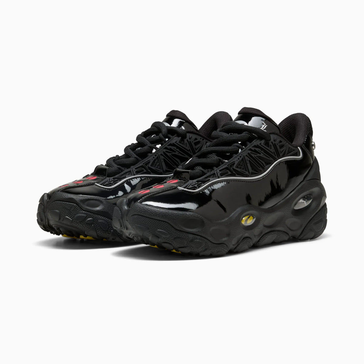 PUMA Black-Bright Mango Yellow