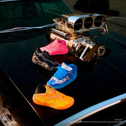 PUMA Black-Bright Mango Yellow